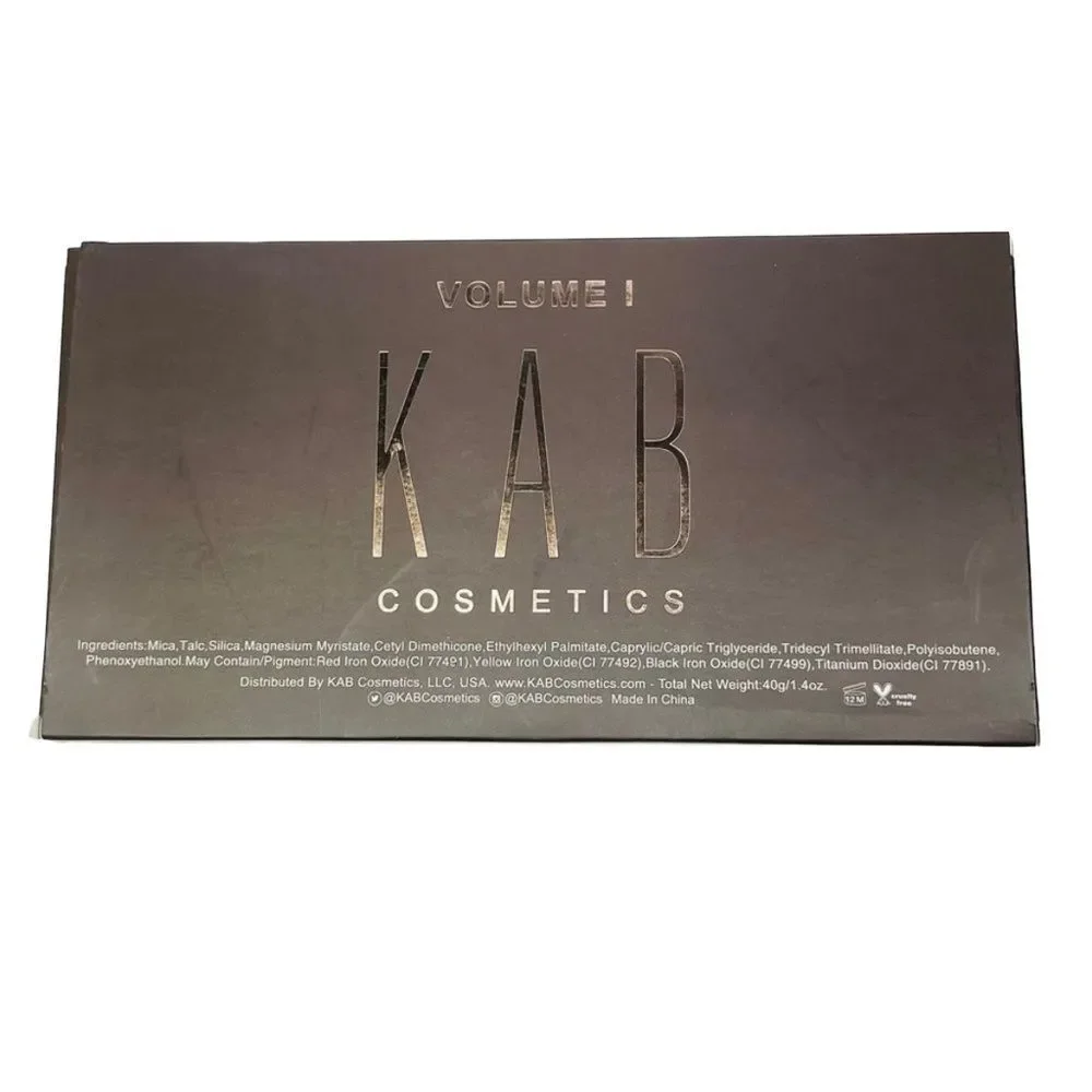 KAB Cosmetics Contour Palette Volume 1